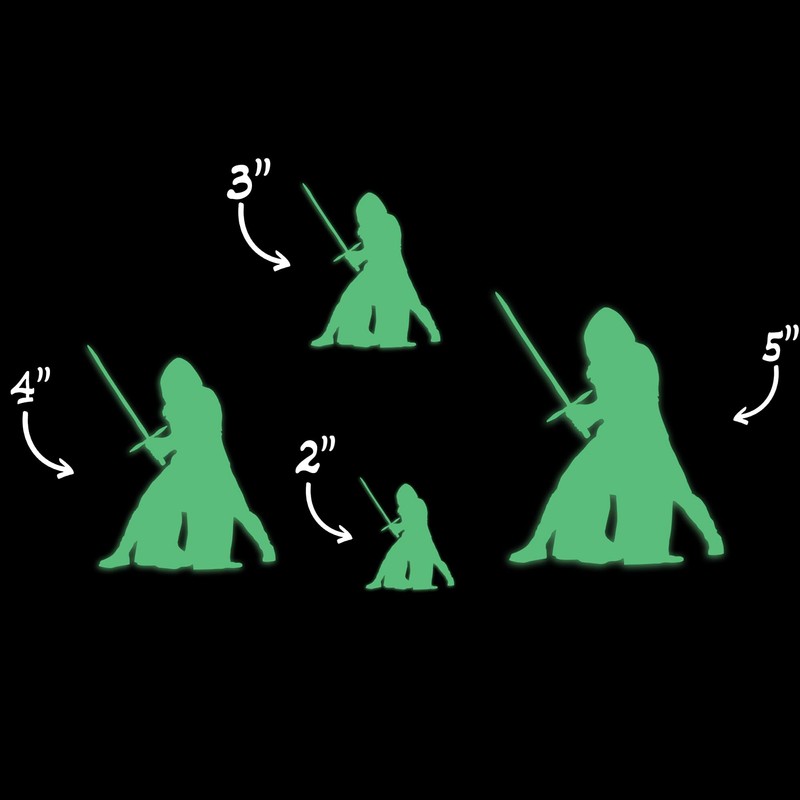 Star Inspired Movie Character Space Kylo Ren Glow in The