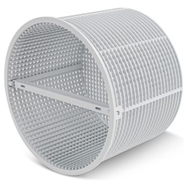 Pool Skimmer Basket, Pool Filter Basket Replacement, Swimming Pool Skimmer Basket, Skimmer Basket with Handle, Effective Cleaning, Pool Accessories, for Collecting Leaves, Plastic, Removing Residues