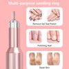 DMQ Sanding Bands for Nail Drill, 100Pcs Mini Extra Fine