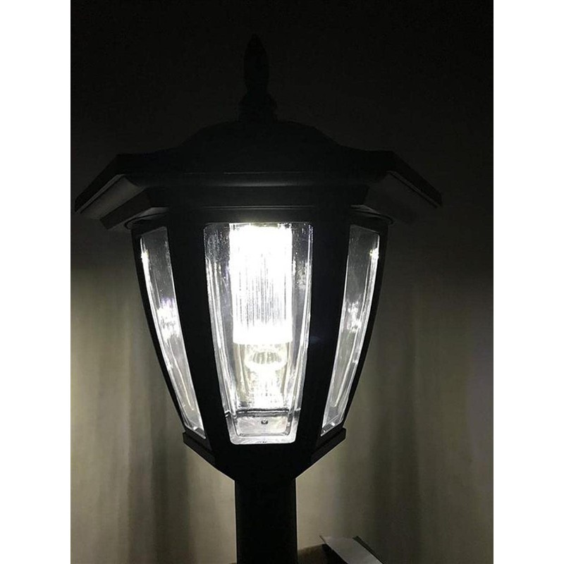 6 pcs 4X4 Base Black Color Solar Post Cap Light