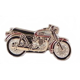 Mainly Metal Black Triumph Bonneville Motorcycle Bike Pin