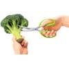 Shimomura Kougyou FV-402 Full Vegetable Curved Blade Scissors, Made in