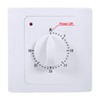 MUNEFE 1Pc Timer Plug Energy Saving Socket, Tlet Timer Indoor,