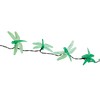 IdeaWorks Solar Dragonfly String Lights - Warm White