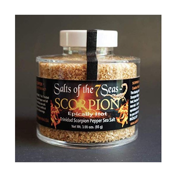 Scorpion- Epically Hot Trinidad Scorpion Pepper Sea Salt
