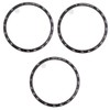 Gatuida 3pcs Aluminum Alloy Bezel Protector for Watch Stylish and