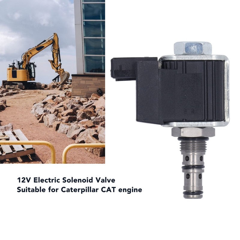 12V Electric Solenoid Valve 500‑2253 Alloy Steel Engine Solenoid Valve