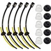 HAFRILY 5 Stück Benzinfilter Kit für Freischneider Trimmer Mower Heckenschere