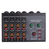 Compact Mixed Sound Mixer Metal 8 Channel Professional Mixer Board