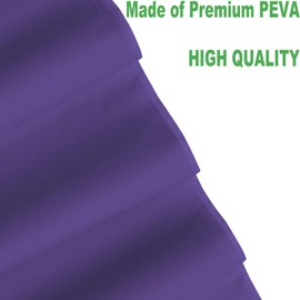Plastic Purple Tablecloths 3 Pack Violet Disposable Table Covers 54" x 108" Table Cloths for Parties Mermaid Gras Parties Birthdays Weddings, Fits 6 to 8 Foot Rectangle Tables