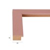 Rahmendesign24 Milano Picture Frame, 20 x 30 cm, Rose Gold