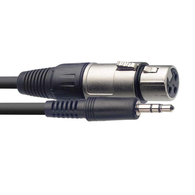 Stagg 18288 3 m 3 Pin 1x Stereo Mini-Phone Plug/1x