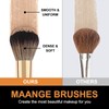 Brochas de Maquillaje Set 10 PCs Profesional Kit de Pinceles