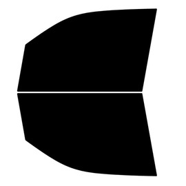 PreCut Front Door Window Tint Kit Compatible with Ram 1500 2019-2023 2 Door Regular Cab, 5% VLT