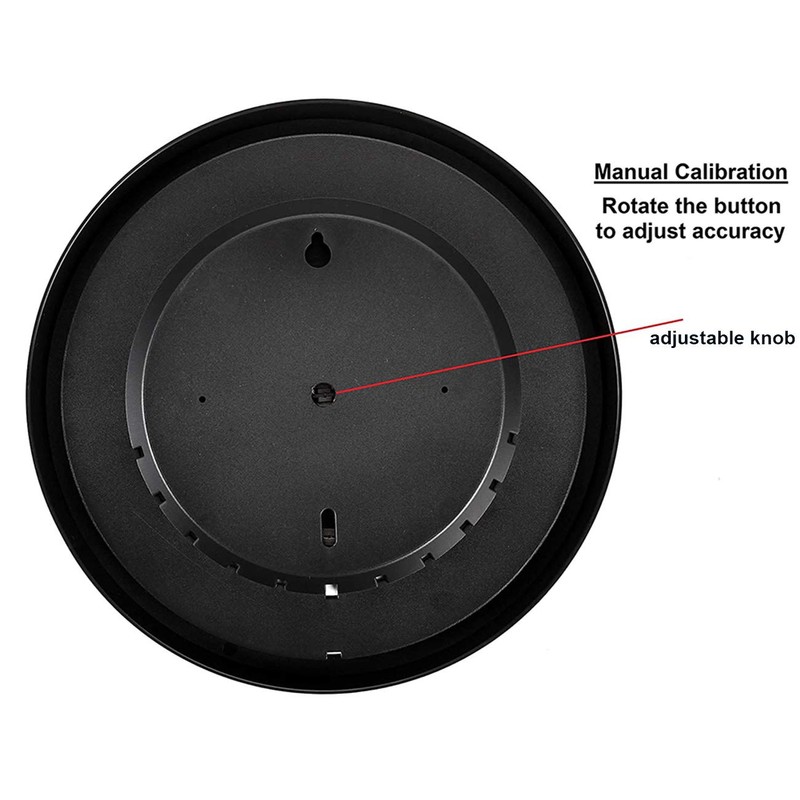 Indoor Outdoor Thermometer Hygrometer - Waterproof Hanging Wall Thermometer Decorative