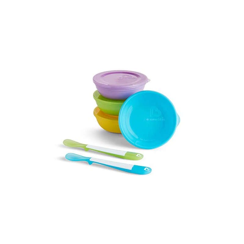 Munchkin® Love-a-Bowls™ 10 Piece Baby Feeding Set, Includes Bowls with