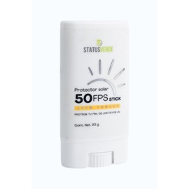 Protector Solar Vegano Barra FPS 50  Vegan Sunscreen Stick SPF 50, 20g                                                                                