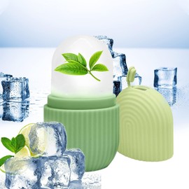 Norhogo Ice Roller, Face Massage, Beauty Skin Care, Ice Compress, Shrinks Pores, Anti-Wrinkle, Reduces Swelling, Improves Skin Elasticity (Green)