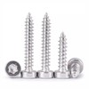 FandWay Torx Self-Tapping Screws, M5 x 12/16/20/30/40 mm Stainless Steel