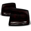 ACANII - For 2006 2007 2008 Dodge Charger Red Smoked