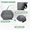 Priprilod Cloth Driver Side Bottom Replacement Seat Cover Gray(#X8) Compatible