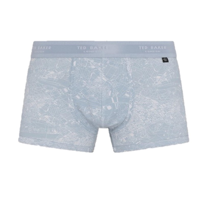 Ted Baker Men's Swimming Trunks (Pack of 3), Navy/Dark Denim/Blue