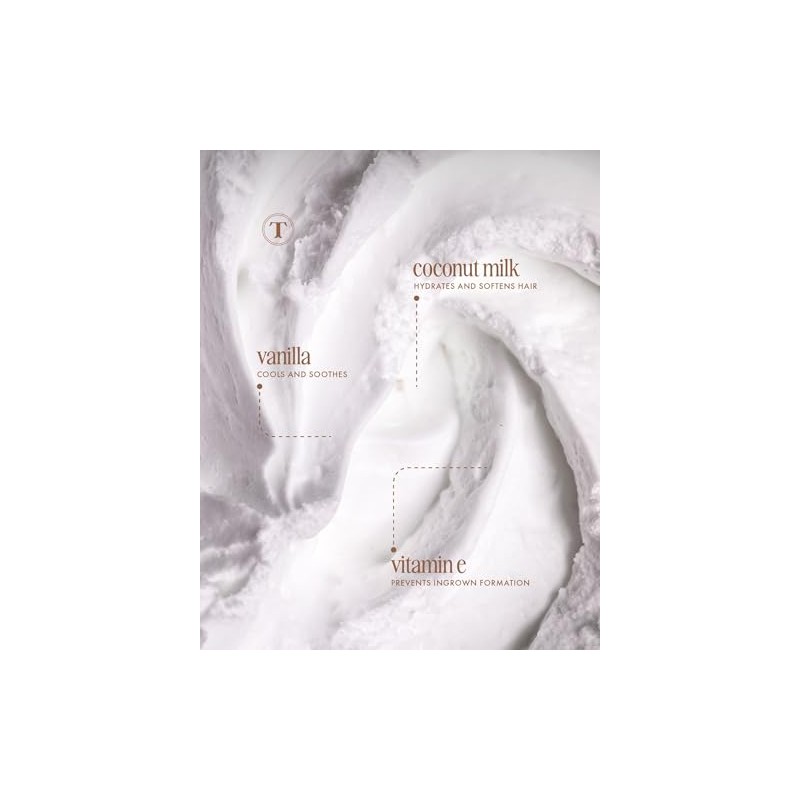 Truly Crema de afeitar Beauty Coco Cloud para mujeres con
