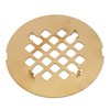 Artiwell 4-1/4” OD Snap-in Shower Drain Cover, Round Shower Drain