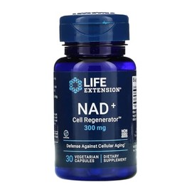 NAD 300 mg Life Extension 30 Capsulas Cell Energy Vegetales Tomar 1 al Dia