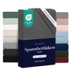 Dreamzie Fitted Sheet, 80 x 200 cm, Soft Microfibre, for