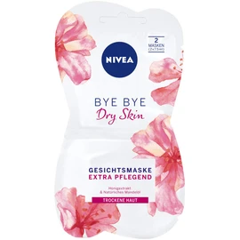 NIVEA Bye Bye Dry Skin Face Mask in 1 Pack (1 x 15 ml), Intensive Face Care Mask Soothes the Skin, Skin Care Mask for Dry Skin
