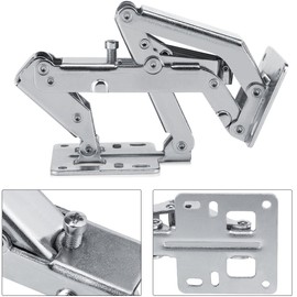 Cabinet Hinges 130-170 Degree Opening Angle Concealed Hinges Cross Hinges Concealed Hinges Repair Parts Cabinet Cupboard Sliding Shelf Door Sliding Door Furniture Carbon Steel Hydraulic Damper Inset