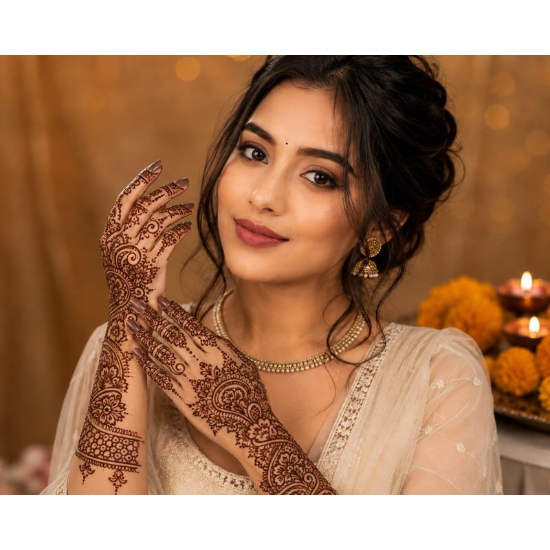 Krishmi Kaveeri Natural Henna Cone (Pack of 1)