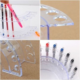 Stationery and Office Supply Pen Pencil Acrylic for school, and desk organization, writing planning or paper accessory, and Desk