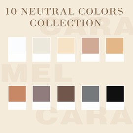 ADIIL 7200pcs Clay Beads Bracelet Making Kit, 10 Colors 6mm Polymer Heishi Beads for Jewelry Making, Friendship Bracelet Kit with Letter Beads Christmas Birthday Gift for Adults Neutral