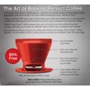 Melitta Coffee Maker, Single Cup Pour-Over Brewer, Black (Pack of