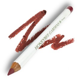 Honeybee Gardens Irresistible Lip Liner In Fantasy, Deep Red Berry Color, Long-Lasting, Gluten-Free, Vegan, 0.04 oz