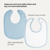 AMAWMW Muslin Baby Bibs for Unisex Boys Girls 6Pack Soft