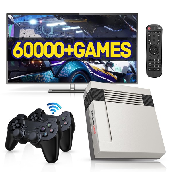 Kinhank 60000+ Games Super Console Cube X3,256G Retro Video Game