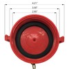 SpringSpray (2 Pack) 2-1/2" NH/NST Plastic Fire Hose Connection Standpipe