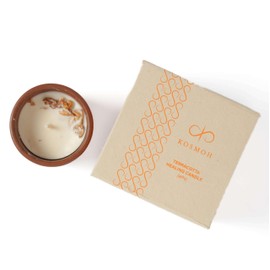 Mogra Scented, Medium Jar Single Wick Candle, Ideal for Gifting, Events, and Home Fragrance