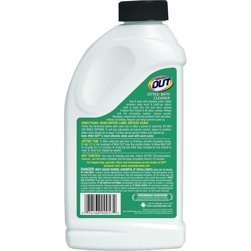 WhirlOut Whirlpool Cleaner, 22 Fl oz (Pack of 3)