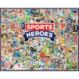 White Mountain Sports Heroes - 1000 Piece Jigsaw Puzzle | White Mountain