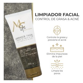 Kit Control Acné Piezas Life Limpiador Serum Crema Cara