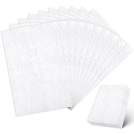 12 Pieces White Felt Fabric, 8 X 12 Inch Stiff Felt Sheets for Crafts 2mm Thick Craft Felts Square Fabric for DIY Crafts Sewing Projects
