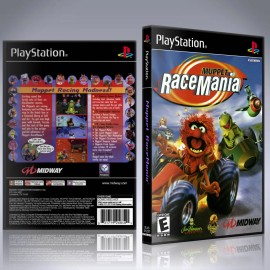 Unbranded PS1 Case - NO GAME - Muppet Race Mania