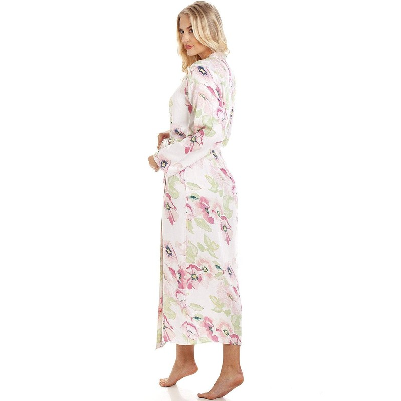 Camille Womens Smooth Classic Floral Wrap - Ladies Lightweight &