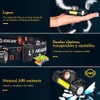 CREADY Pack de 2 linternas LED recargables Linterna frontal con