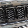 Savadi-Car 7pcs Black Front Grille Insert Mesh Ring Decor Kit