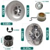 MS271 Sprocket Clutch Drum Needle Bearing Washer E-Clip Worm Gear